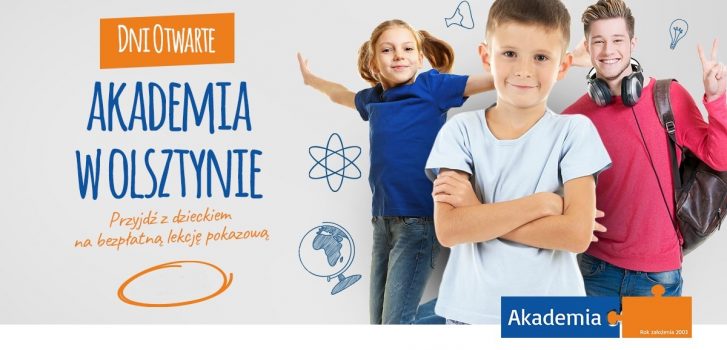 Zapisy na lekcje pokazowe i kursy Akademii w roku szkolnym 2021/22
