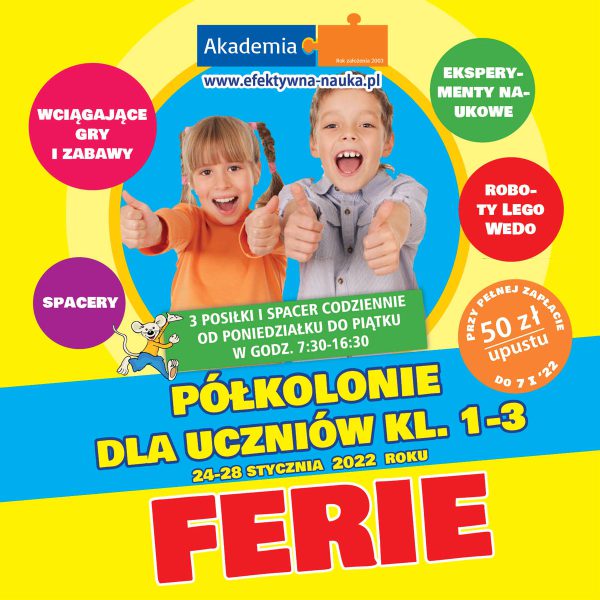 półkolonie w Olsztynie