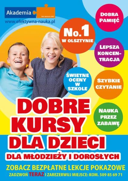 zajęcia dla dzieci w Olsztynie