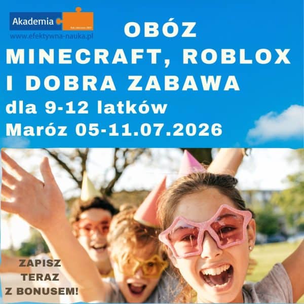 Minecraft Roblox obóz Akademii