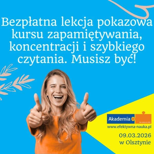 szybkie czytanie dla dorosłych Olsztyn